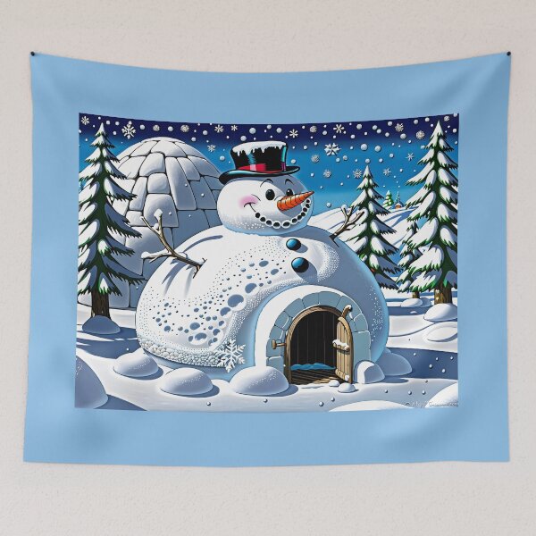 Item preview, Snowman Igloo designed and sold by Randy Turnbow.