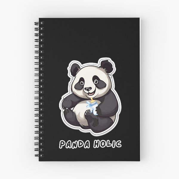 Item preview, Smiling panda with milk designed and sold by ViaNature.