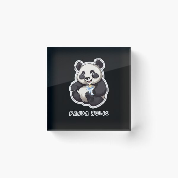Item preview, Smiling panda with milk designed and sold by ViaNature.