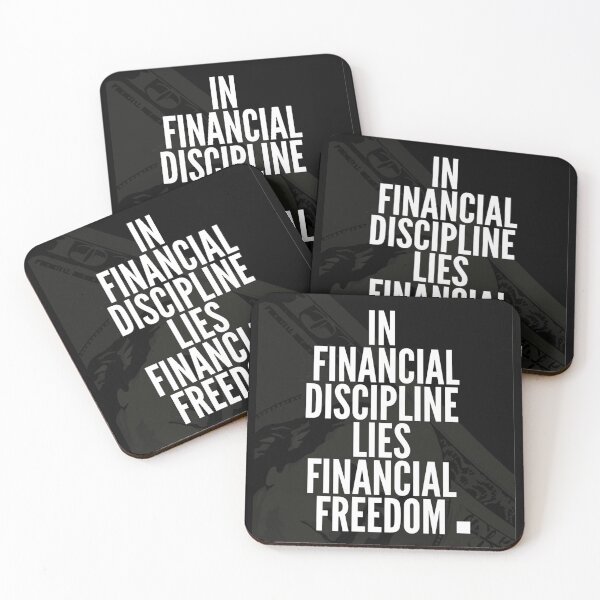 Item preview, Financial Freedom Motivational Art designed and sold by SuccessInsanity.