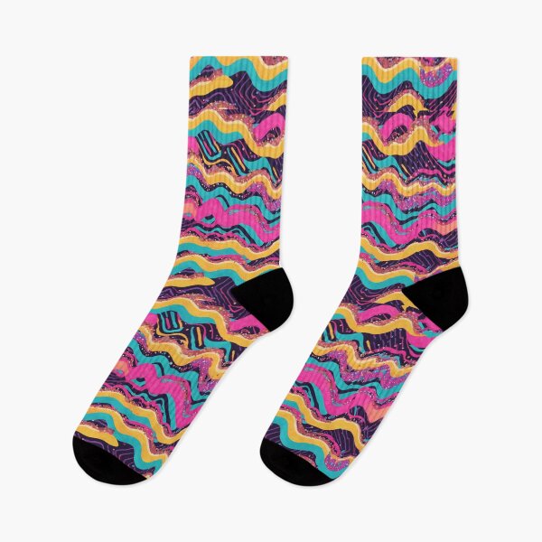 Item preview, 90s Style Retro Squiggles  designed and sold by EasyPrints337.