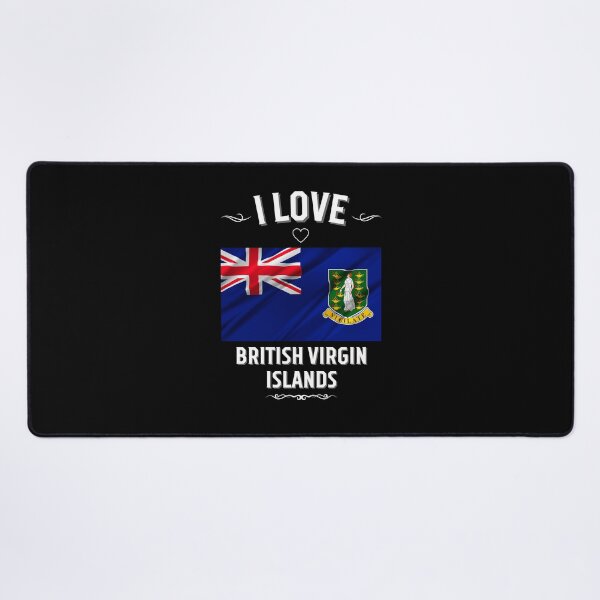 Item preview, I Love British Virgin Islands designed and sold by LoveMyRoots.