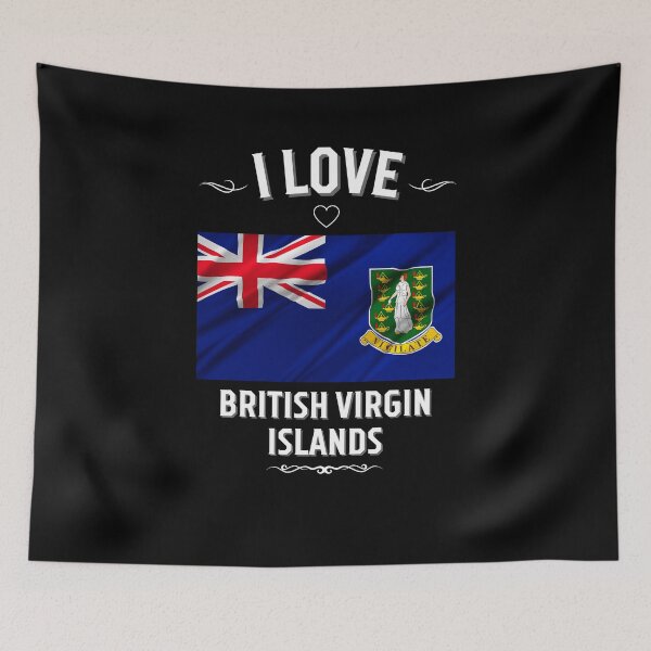 Item preview, I Love British Virgin Islands designed and sold by LoveMyRoots.