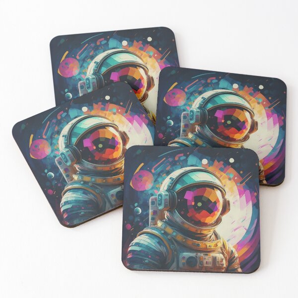 Item preview, Cosmic Odyssey: Embark on a Celestial Journey with our Realistic Astronaut-themed Products" designed and sold by what-you-want1.