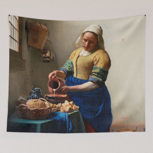 Item preview, johannes vermeer famous painting designed and sold by marti-oryo.