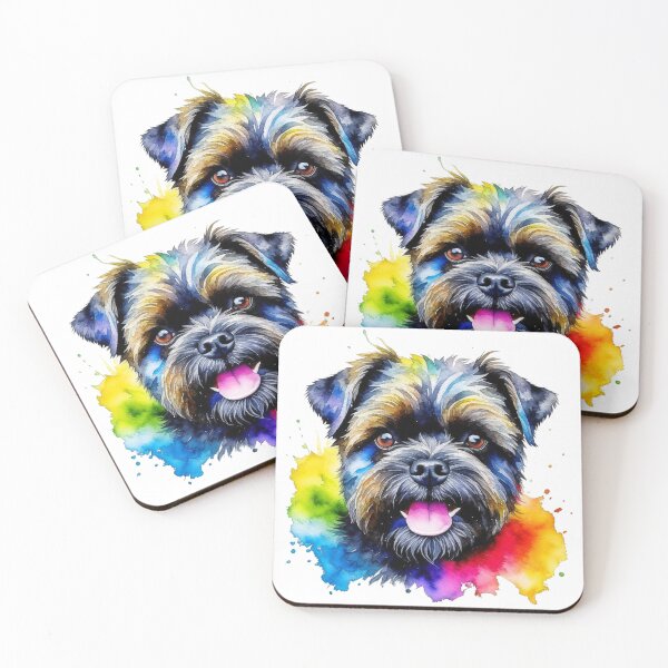 Item preview, Affenpinscher dog portrait in watercolor. designed and sold by KingJeffCage.