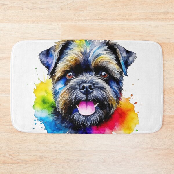 Item preview, Affenpinscher dog portrait in watercolor. designed and sold by KingJeffCage.