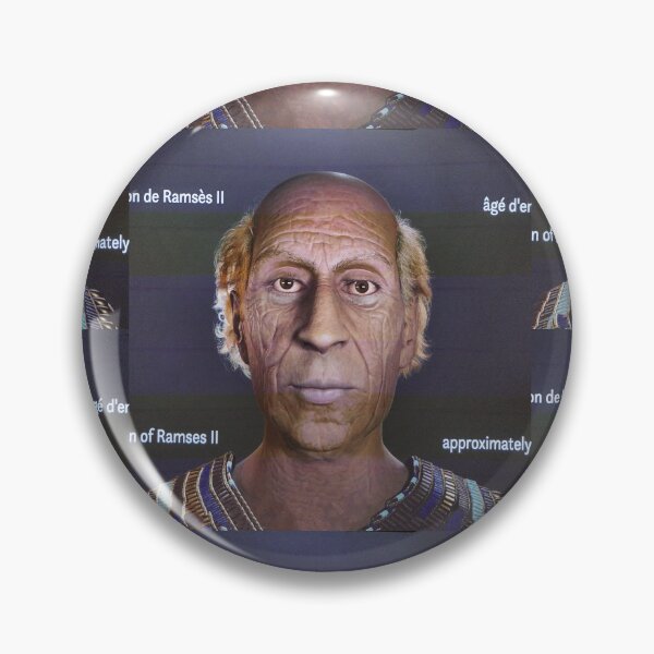 Aperçu de l'œuvre vr 3489 / finition 2023 - 44 - Portrait du Pharaon Ramsès ll A l'Aube de sa Vie 90 ans - Okaio Créations Olavia-Olao créée et vendue par o.okaïo.