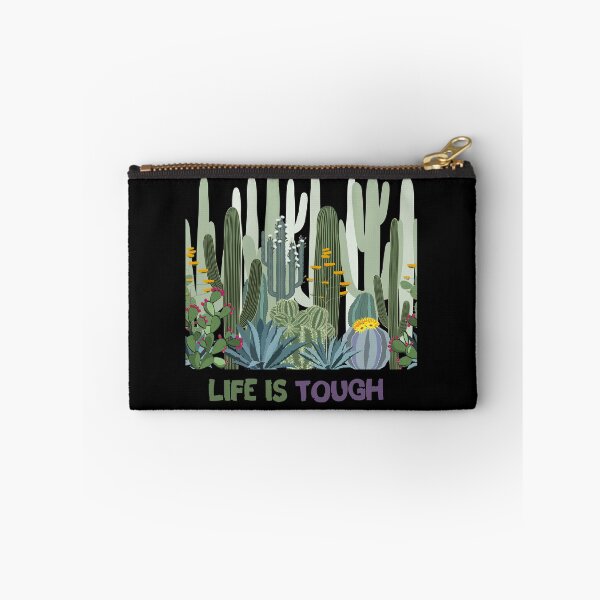 Item preview, life is tough but so are cacti designed and sold by TranquilTrinket.