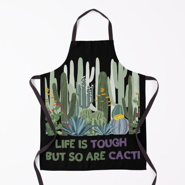 Item preview, life is tough but so are cacti designed and sold by TranquilTrinket.