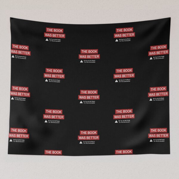 Item preview, THE BOOK WAS BETTER designed and sold by Pro-Wear.