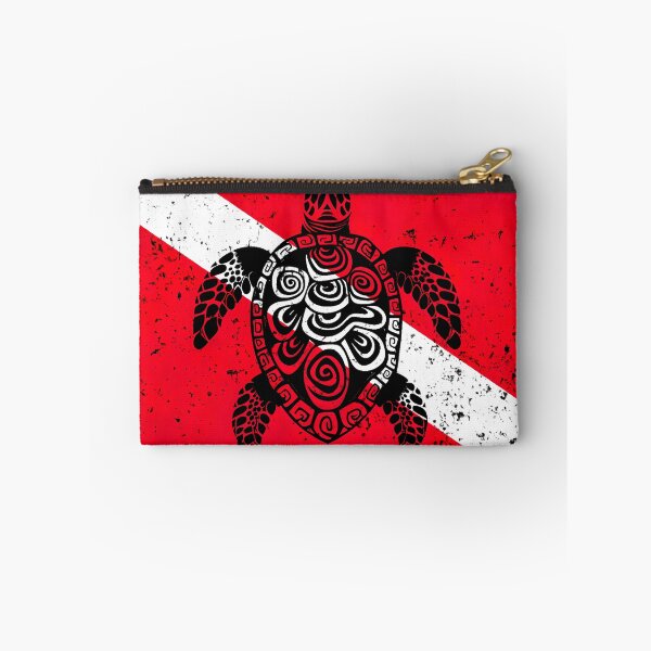 Item preview, Diving Flag and Sea Turtle designed and sold by Yogimeister.
