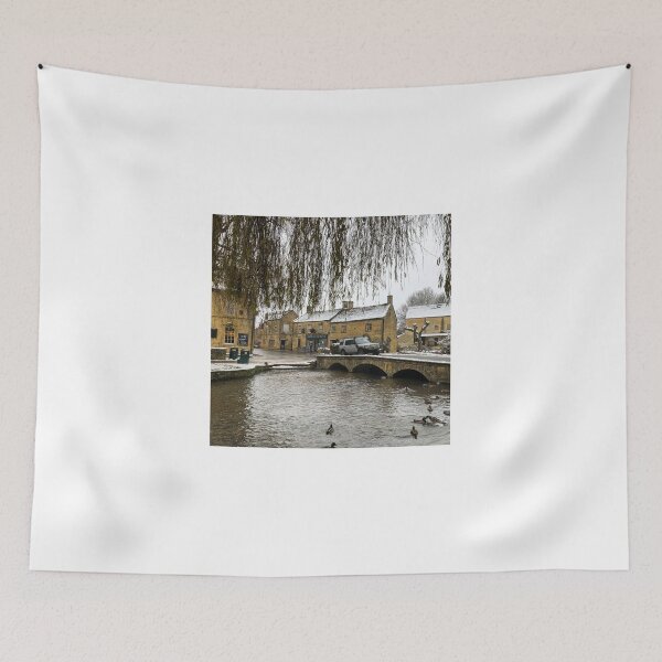 Item preview, A willow tree hanging over the river Windrush designed and sold by Martin Fenton.