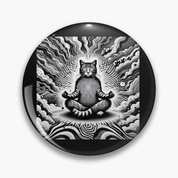 Item preview, Contemplative Cat designed and sold by Yogimeister.