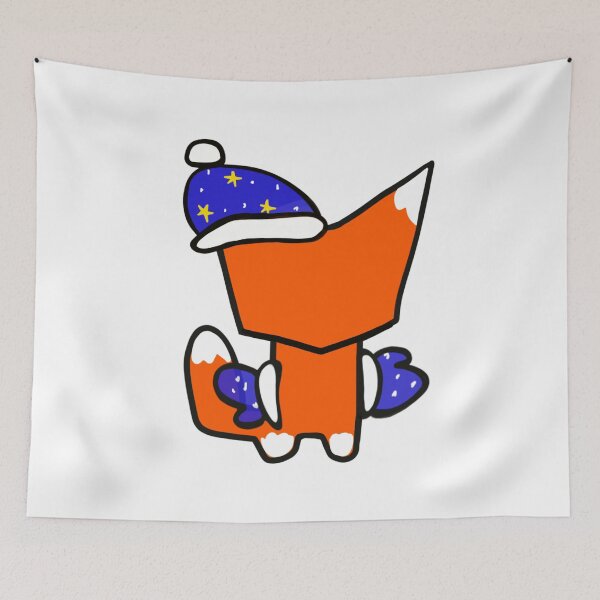 Item preview, Christmas fox illustration  designed and sold by stavina.