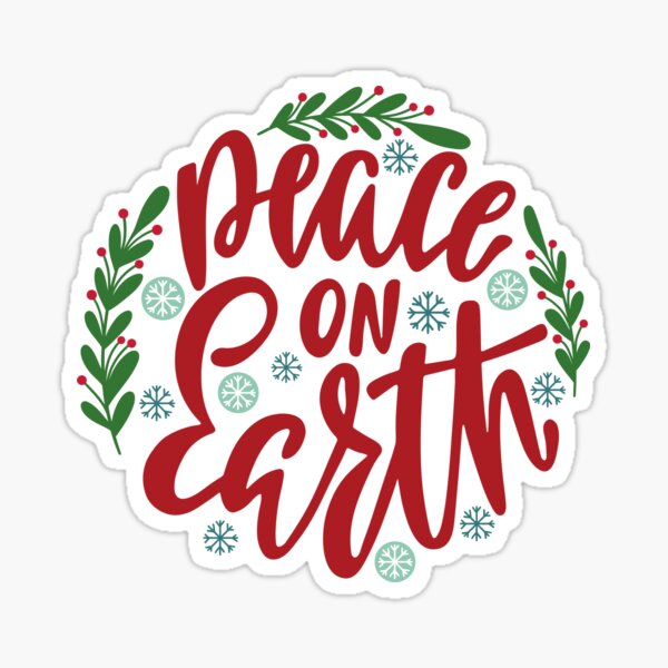 Item preview, Peace on Earth sign designed and sold by LollipopArt.