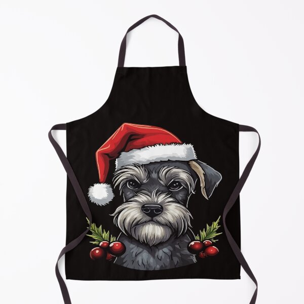 Item preview, Christmas Miniature Schnauzer designed and sold by creativellashop.