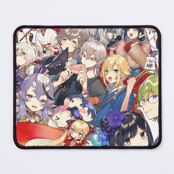 Item preview, Kotobuki Takara, Suzuka Utako, Akabane Youko, Kanae (VTuber), Kenmochi Touya, Fushimi Gaku, Dola (VTuber), Umiyasha no Kami, Hanabatake Chaika, Yashiro Kizuku, Uzuki Kou, Kuzuha (VTuber) designed and sold by AbominationShop.