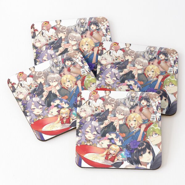 Item preview, Kotobuki Takara, Suzuka Utako, Akabane Youko, Kanae (VTuber), Kenmochi Touya, Fushimi Gaku, Dola (VTuber), Umiyasha no Kami, Hanabatake Chaika, Yashiro Kizuku, Uzuki Kou, Kuzuha (VTuber) designed and sold by AbominationShop.