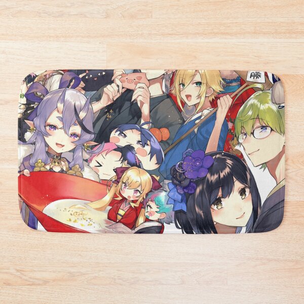 Item preview, Kotobuki Takara, Suzuka Utako, Akabane Youko, Kanae (VTuber), Kenmochi Touya, Fushimi Gaku, Dola (VTuber), Umiyasha no Kami, Hanabatake Chaika, Yashiro Kizuku, Uzuki Kou, Kuzuha (VTuber) designed and sold by AbominationShop.