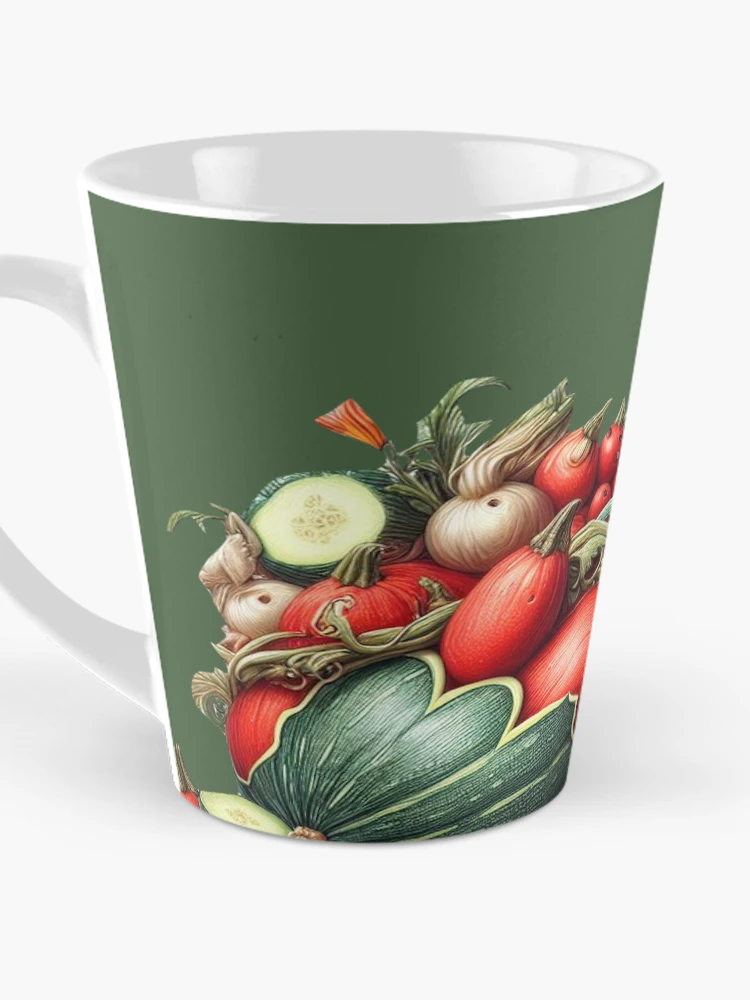 Thumbnail 3 of 4, Coffee Mug, Red Zucchini Rabbit designed and sold by ComputerContent.