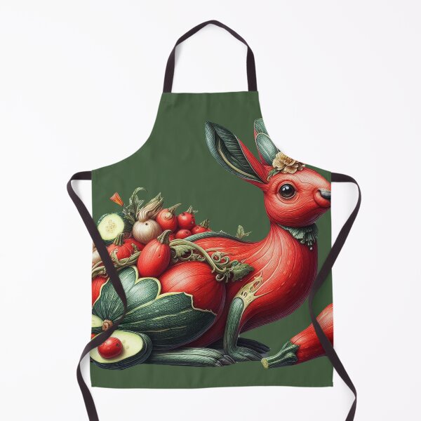 Item preview, Red Zucchini Rabbit designed and sold by ComputerContent.