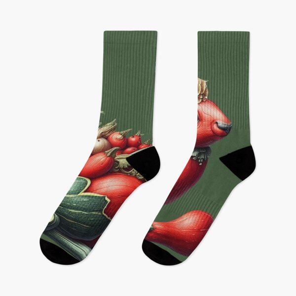 Item preview, Red Zucchini Rabbit designed and sold by ComputerContent.
