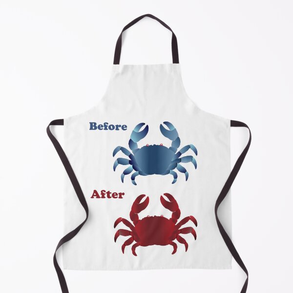Item preview, Before and After Crab Grilling Cooking designed and sold by articlave.