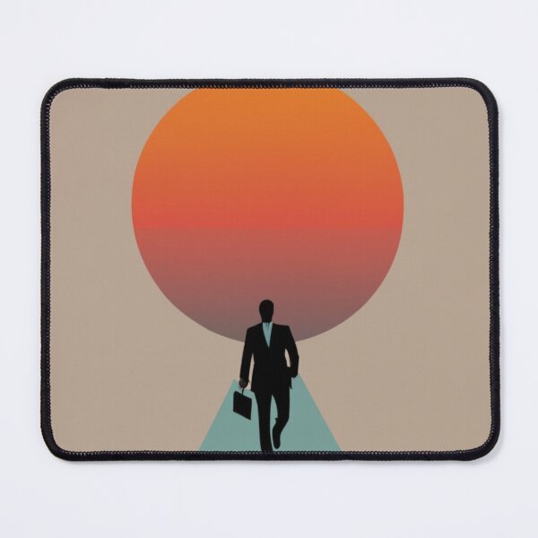 Item preview, Man's silhouette in sunset tones designed and sold by Magico Paco.