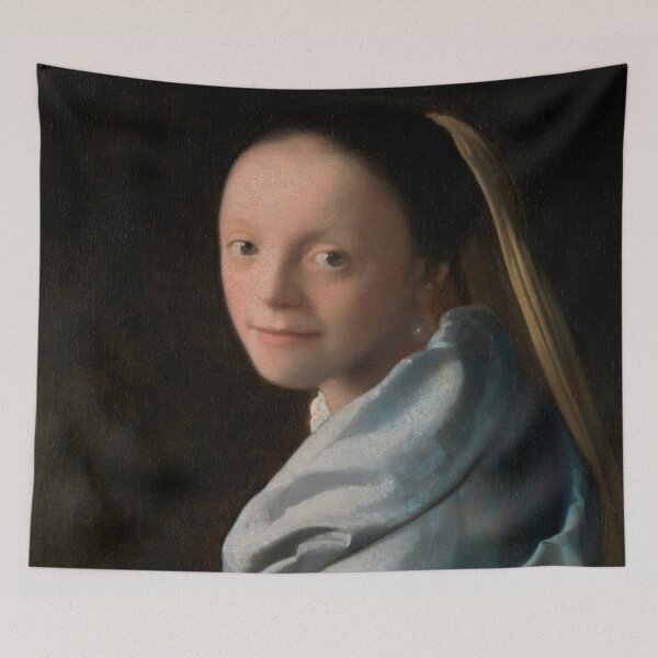 Item preview, johannes vermeer famous painting designed and sold by marti-oryo.