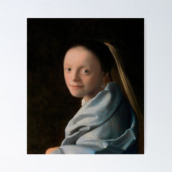 Item preview, johannes vermeer famous painting designed and sold by marti-oryo.