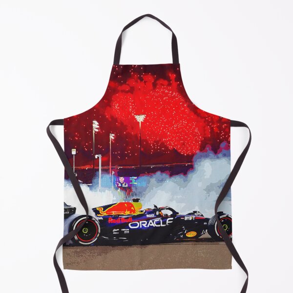 Item preview, Max Verstappen celebrating his 3rd world championship by doing donuts after winning the 2023 Abu Dhabi Grand Prix designed and sold by Rodissimus1984.
