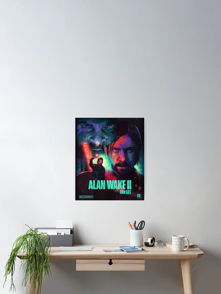 Thumbnail 2 of 3, Poster, Alan wake designed and sold by Rix-7.