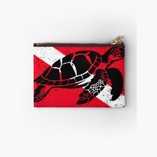 Item preview, Diving Flag and Sea Turtle designed and sold by Yogimeister.