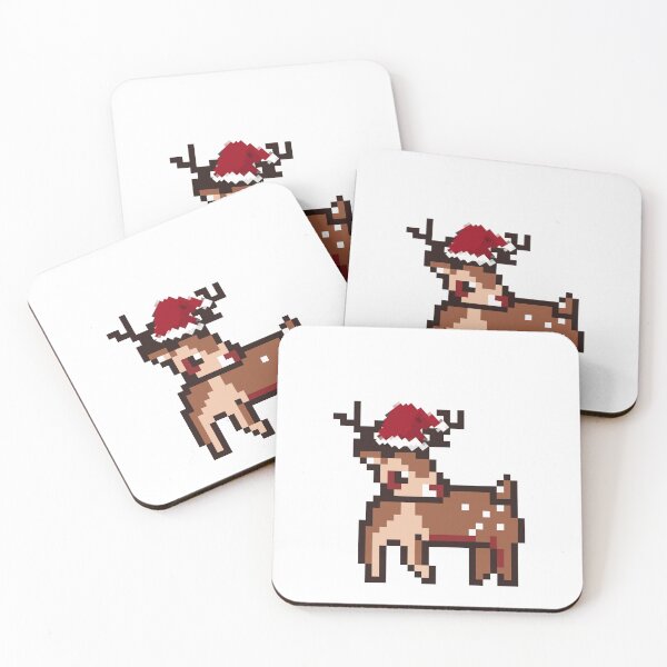 Item preview, Pixel Reindeer designed and sold by The Pharma Chemist.