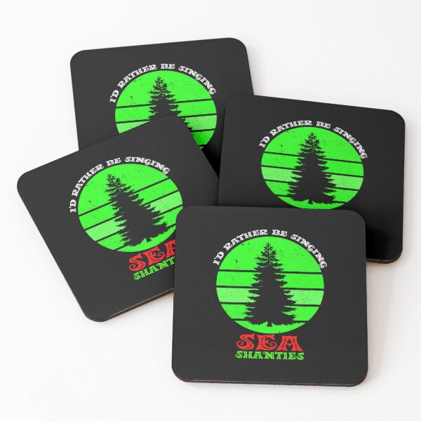 Item preview, I'd Rather Be Singing Sea Shanties Funny Christmas designed and sold by SharpThreadZ.