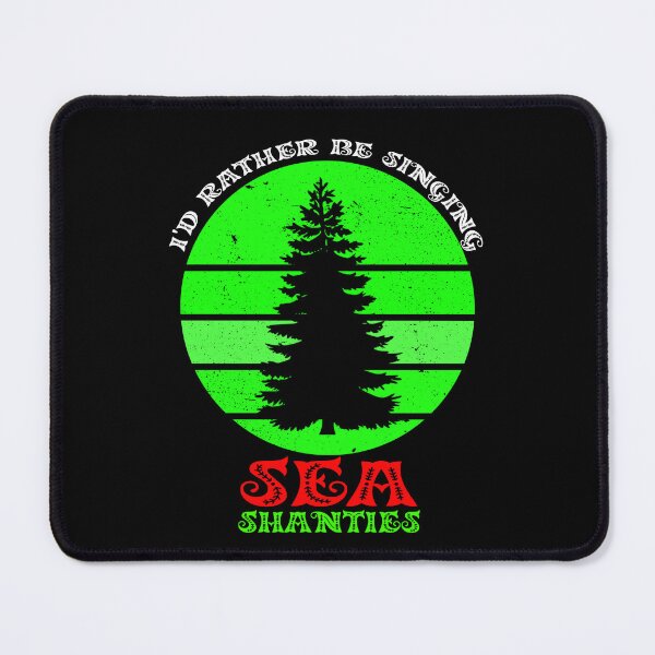 Item preview, I'd Rather Be Singing Sea Shanties Funny Christmas designed and sold by SharpThreadZ.