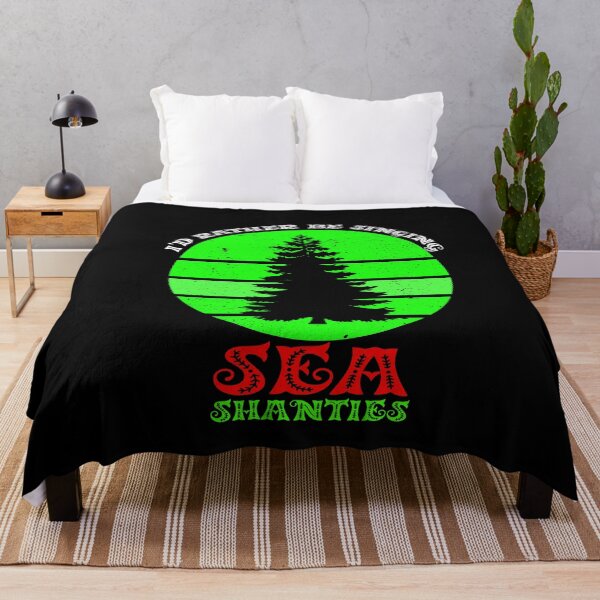 Item preview, I'd Rather Be Singing Sea Shanties Funny Christmas designed and sold by SharpThreadZ.