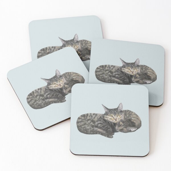 Item preview, Cuddling Cats designed and sold by VerdeDoodleDuck.