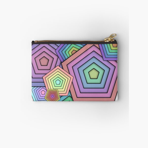 Item preview, Pentagonal Symphony: Overlapping Abstract Elegance designed and sold by EnjoYarty.