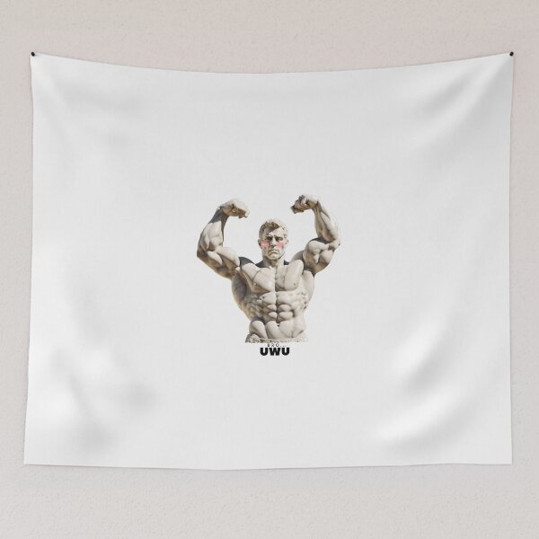 Item preview, Strong Marble Man: Stoicism, Motivation, Tender Kaway designed and sold by xDavidELG.