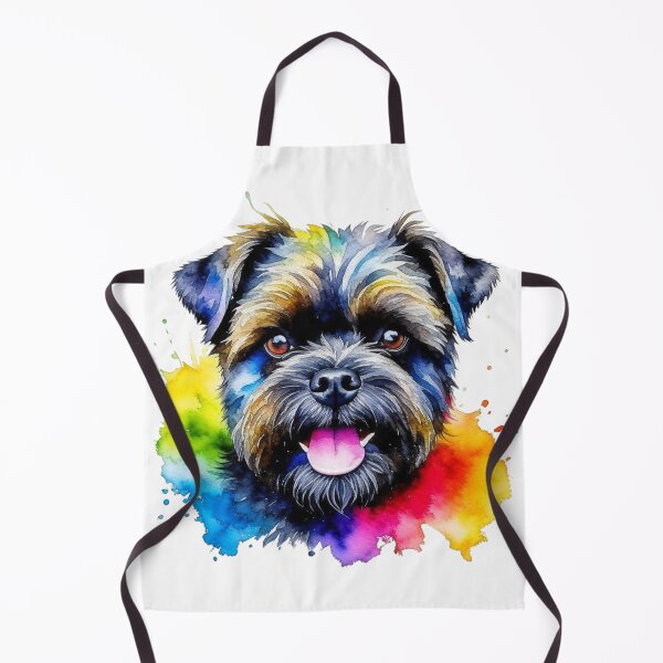 Item preview, Affenpinscher dog portrait in watercolor. designed and sold by KingJeffCage.
