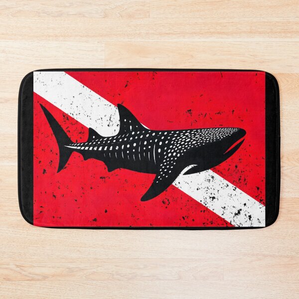 Item preview, Diving Flag and Whale Shark designed and sold by Yogimeister.