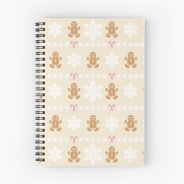 Item preview, Ginger Bread Man Candy Canes Snowflakes Pattern designed and sold by CatsBag.