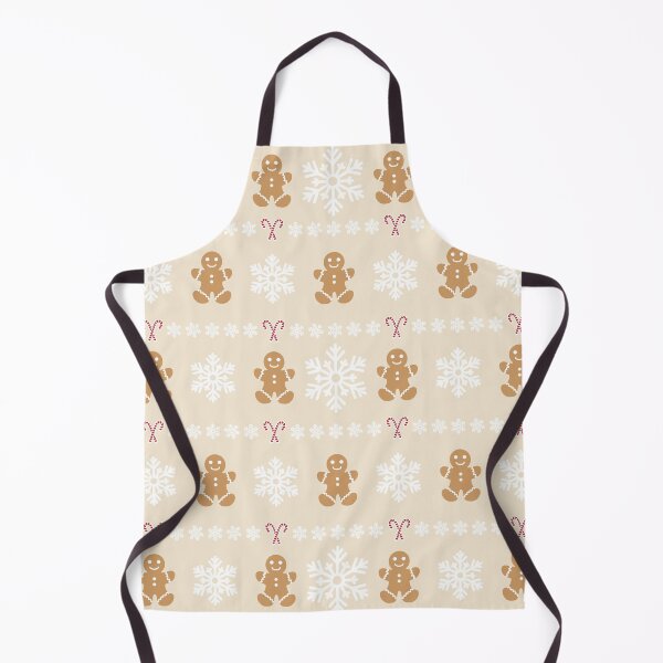 Item preview, Ginger Bread Man Candy Canes Snowflakes Pattern designed and sold by CatsBag.