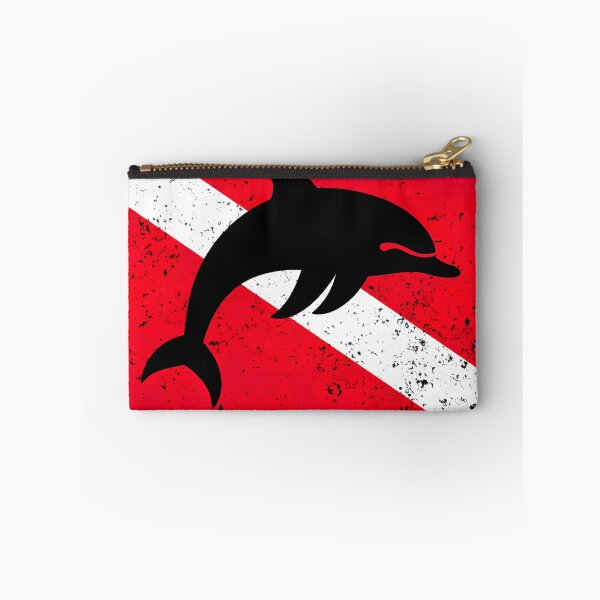 Item preview, Diving Flag and Dolphin designed and sold by Yogimeister.