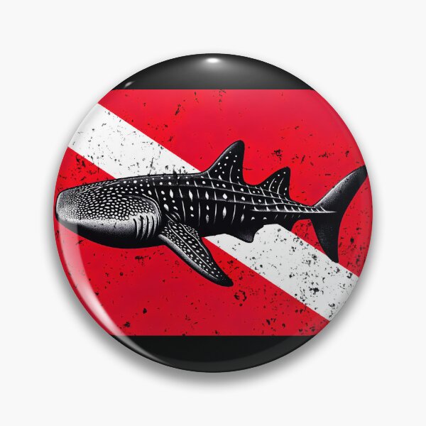 Artikelvorschau, Diving Flag and Whale Shark entworfen und verkauft von Yogimeister.