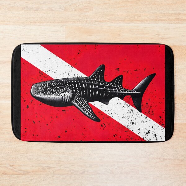Item preview, Diving Flag and Whale Shark designed and sold by Yogimeister.