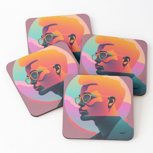 Item preview, Man's silhouette in sunset tones designed and sold by Magico Paco.