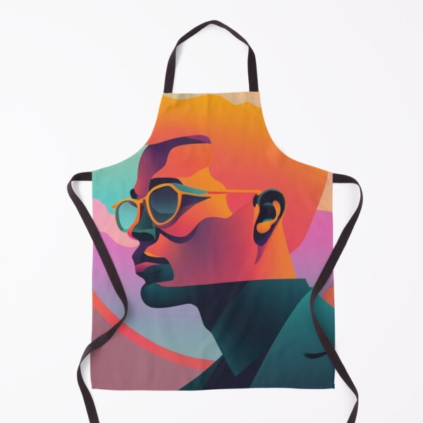 Item preview, Man's silhouette in sunset tones designed and sold by Magico Paco.